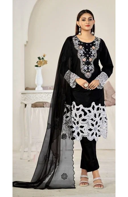 Bilqis B 200 A To D Cambric Cotton Readymade Pakistani Suits Wholesale Online